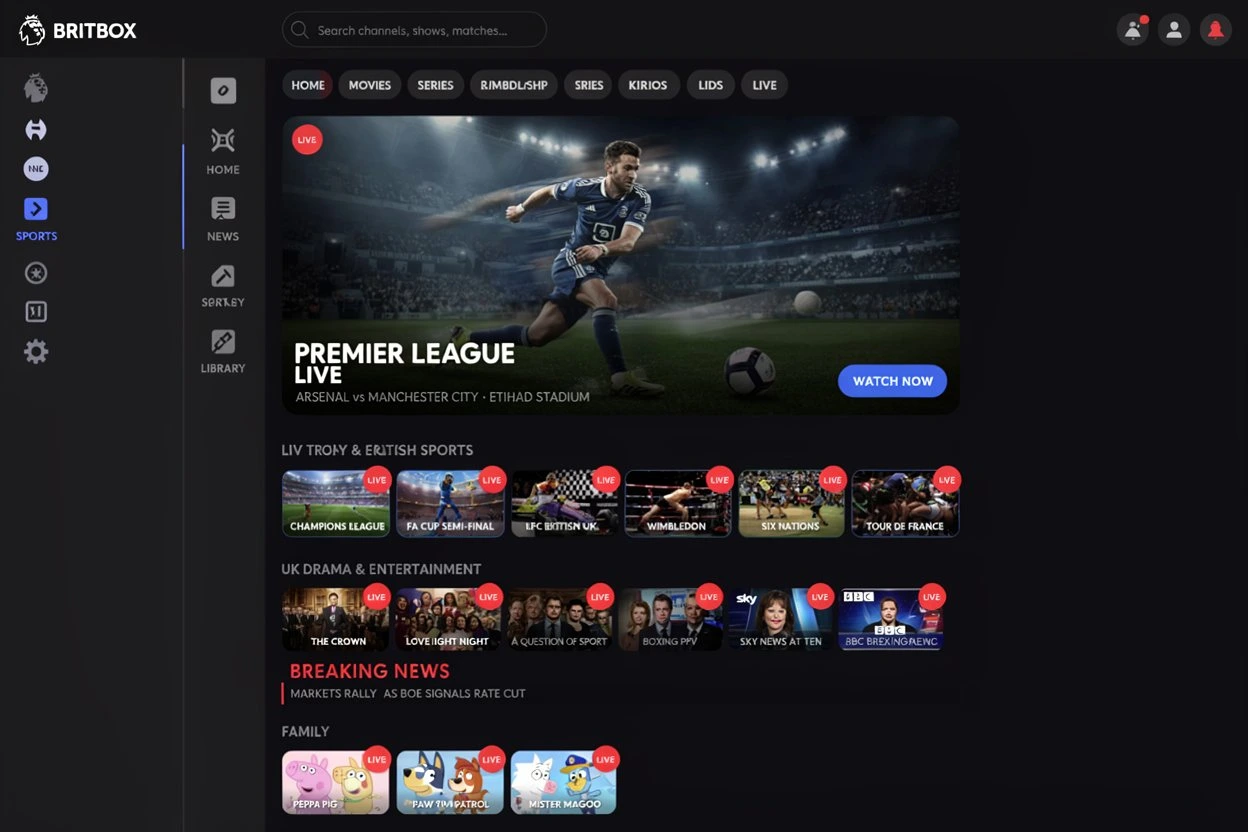 Contact us page showing UK IPTV support team ready to help 7 days a week